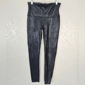 SPANX Faux Leather Leggings Black XL